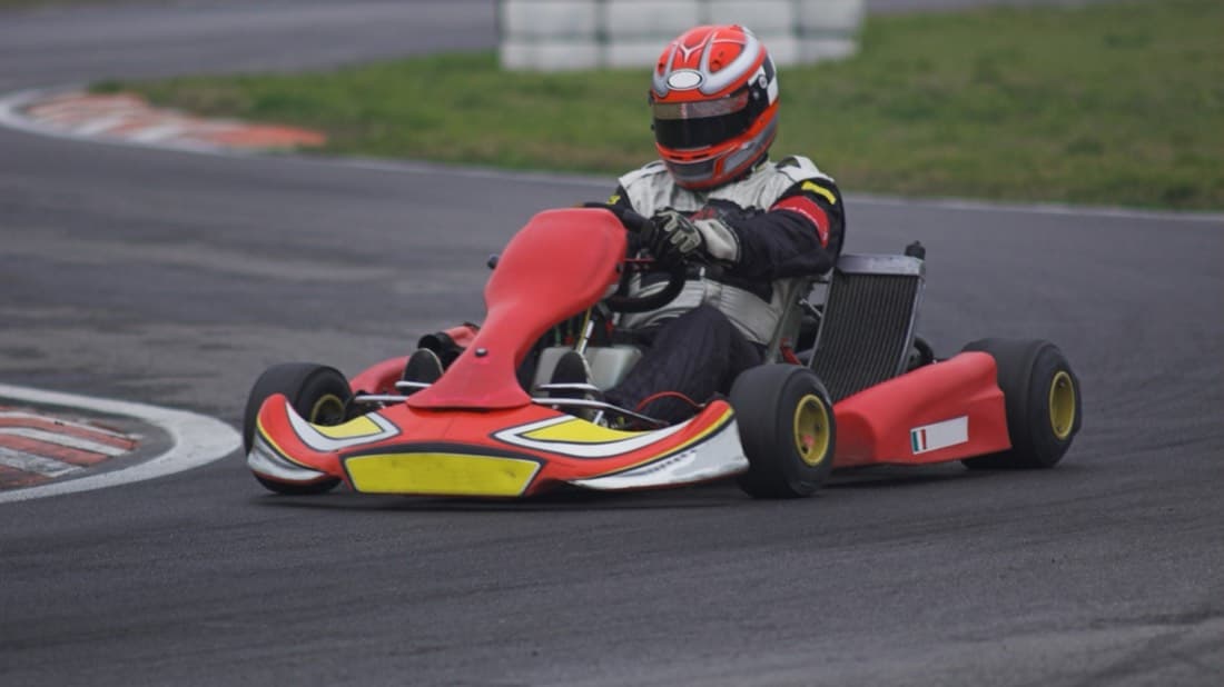 Karting: sport photo (no recognisable faces)